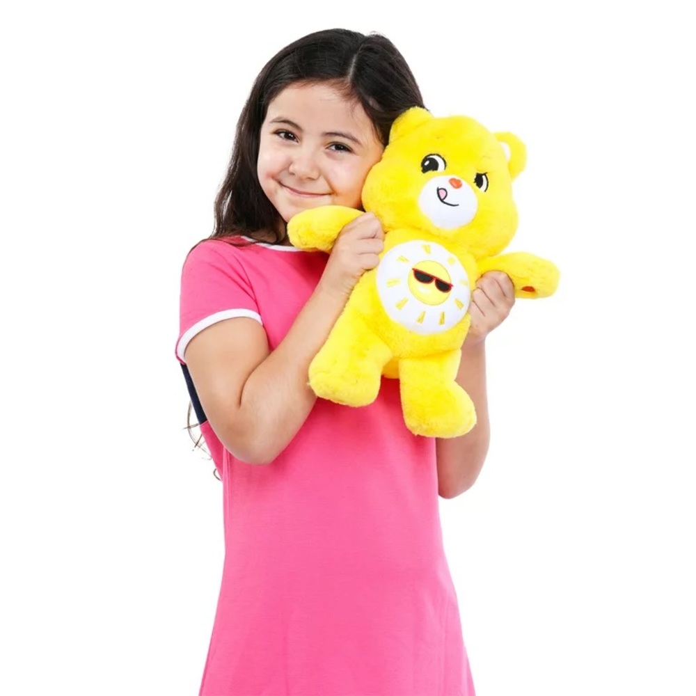 Care Bears 14" Plush - Funshine Bear - Soft Huggable Material - Picture 2 of 3